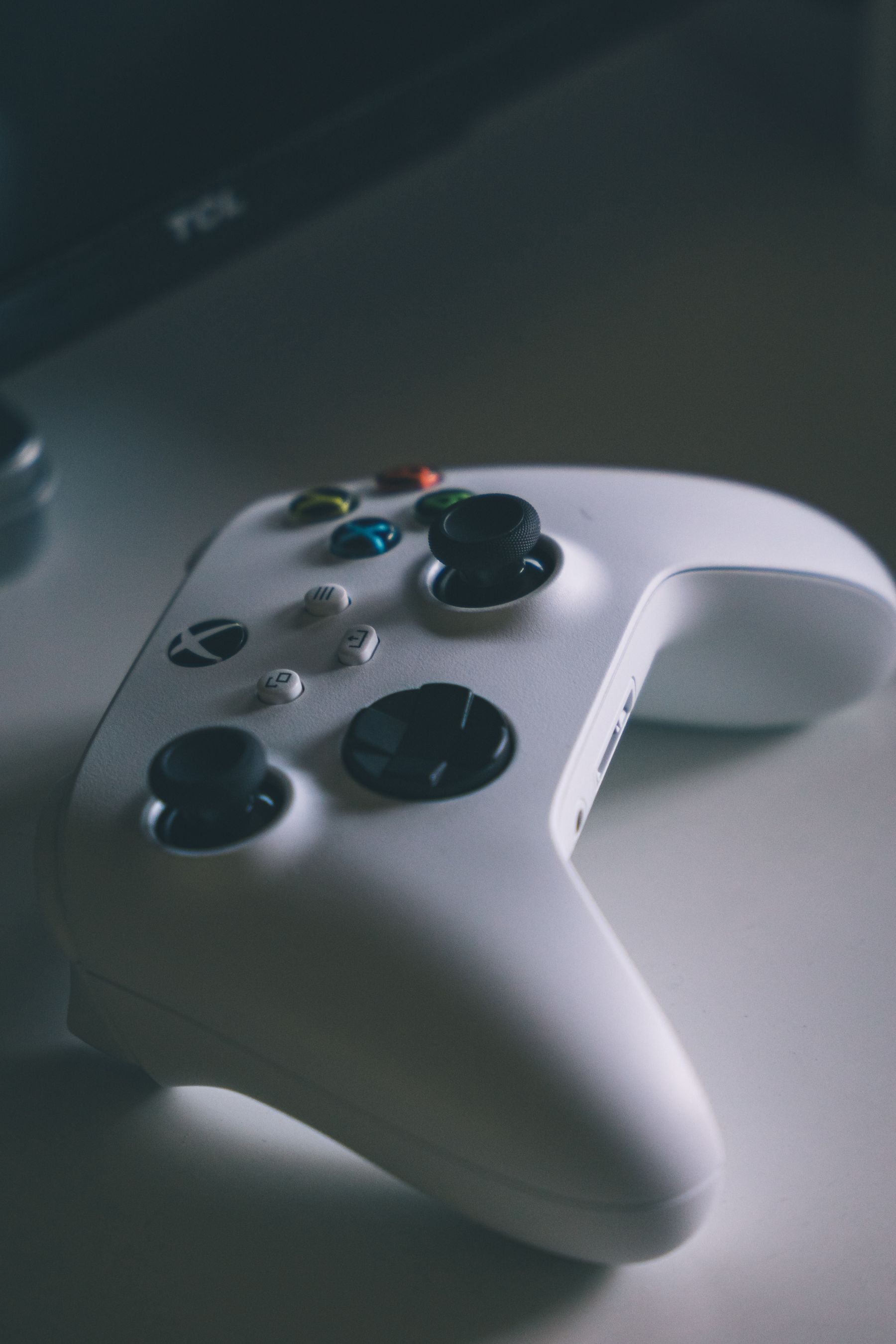 Controller bij een gamingopstelling